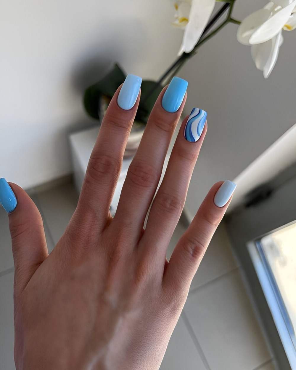 Short and Sweet: 30 Charming Square Nail Designs That Will Steal Your Heart. - COOT
