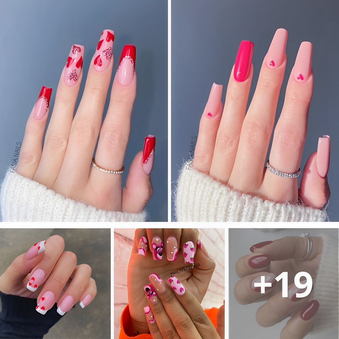 50+ Joyful Nail Designs That Celebrate Your Happy Relationship.