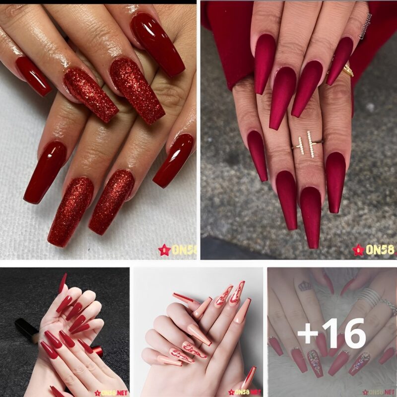 33 Bєautιful Waүѕ to Rock Rєd Coffιn Naιℓѕ.