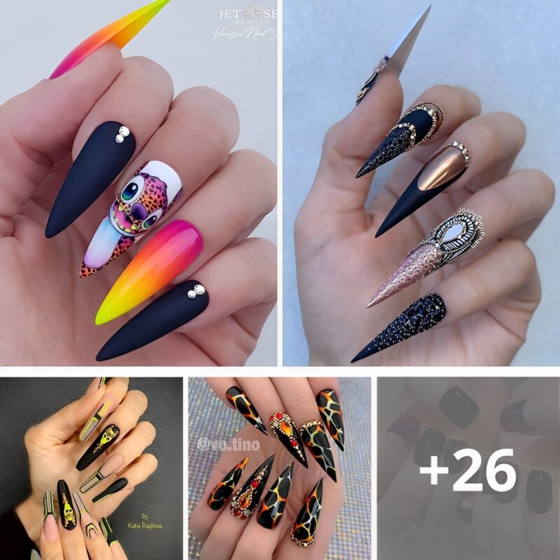 26 PHOTOS: Exclusive Black Nail Ideas for a Sophisticated Touch