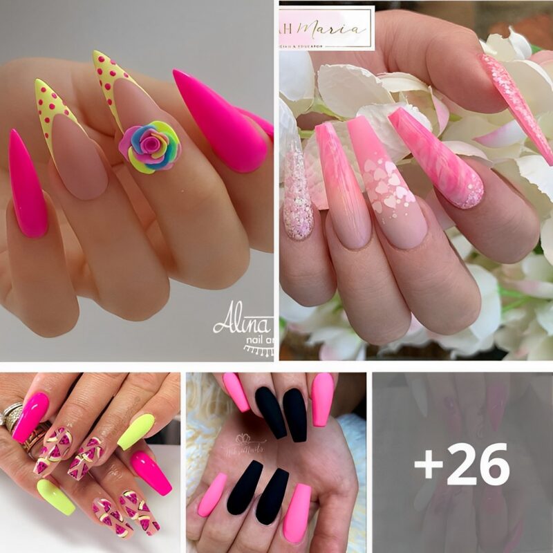 26 PHOTOS: Stunning Pink Nail Designs for a Stylish Statement