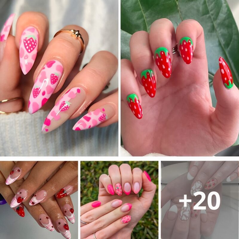 Indulge in 45+ Delectable Strawberry Nail Art & Designs for an Irresistibly Sweet Manicure