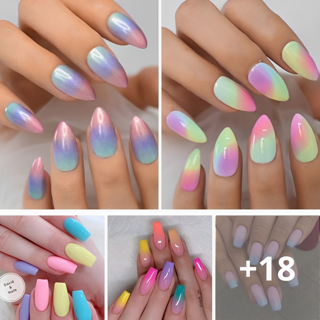 Colorful and Creative Multicolor Nail Ideas and Designs