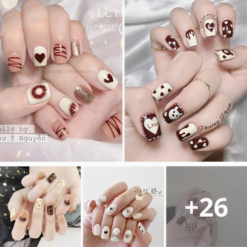 From chic and subtle to bold and daring, these 41 short brown nail ideas will elevate your style game and have you feeling confident and fierce.