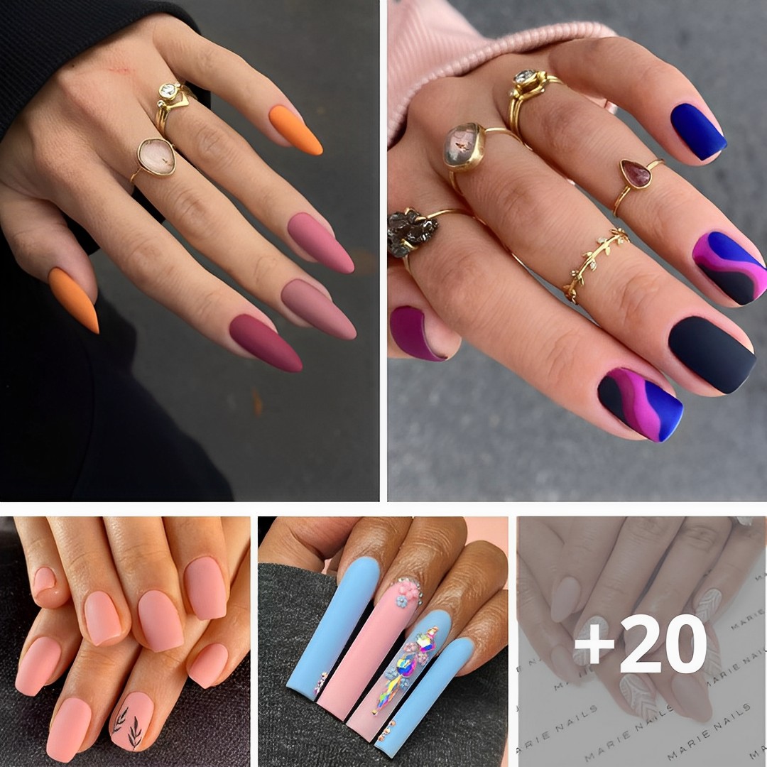 Explore 41+ Stunning Matte Nail Designs.
