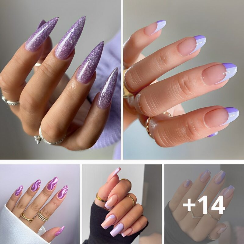 75+ Lavender Nail Designs for a Sweet and Soft Look.