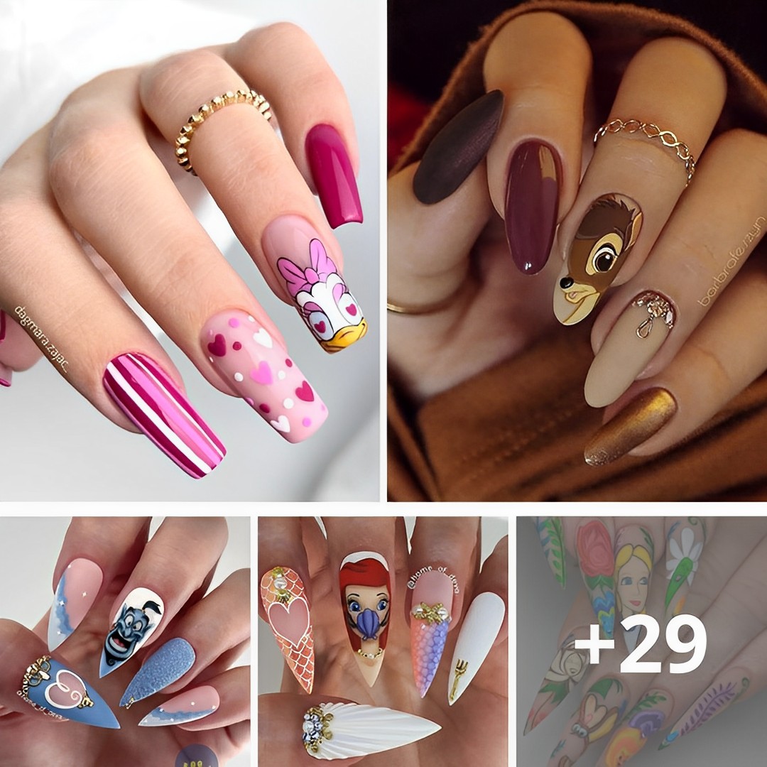 40+ Enchanting Designs for a Manicure in the Happiest Place on Earth.