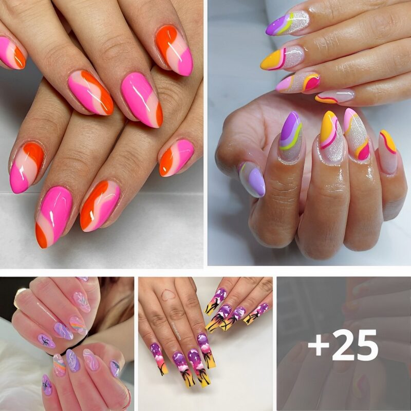 68+ Exquisite Vacation Nails for 2025