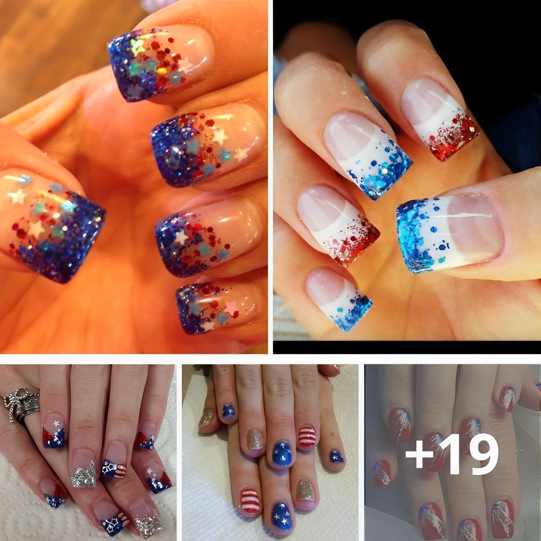 25+ Impressive Memorial Day Nails Designs