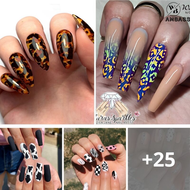 25 PHOTOS: Luxury Print Nail Designs for Fall 2025