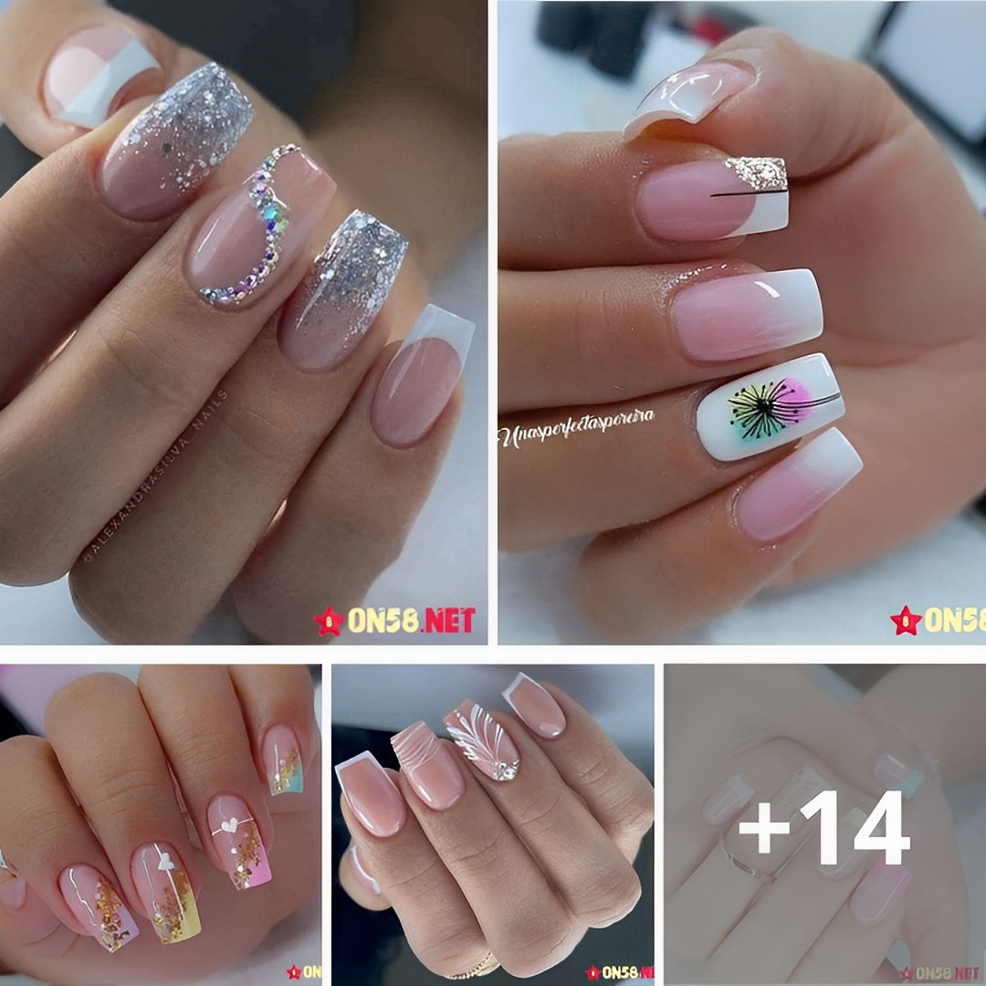 The Best 80+ Ideas for Short Nails Decorated Roses