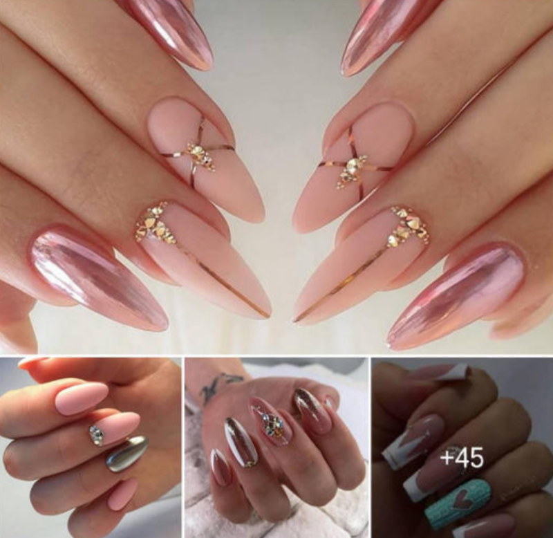 80 beautiful prom nails