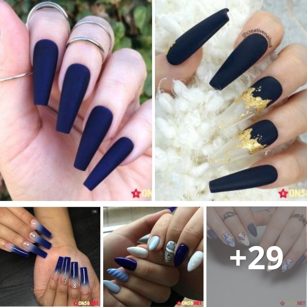 70+ Blue Nail Ideas to try For Yoᴜr Next Manicᴜre