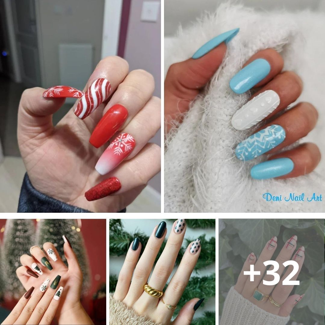 100+ Instagrammable Christmas Nails Designs You Won’t Want To Miss Out In 2023