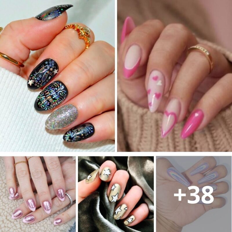 With These 80+ New Year’s Nail Designs, Welcome to 2024!