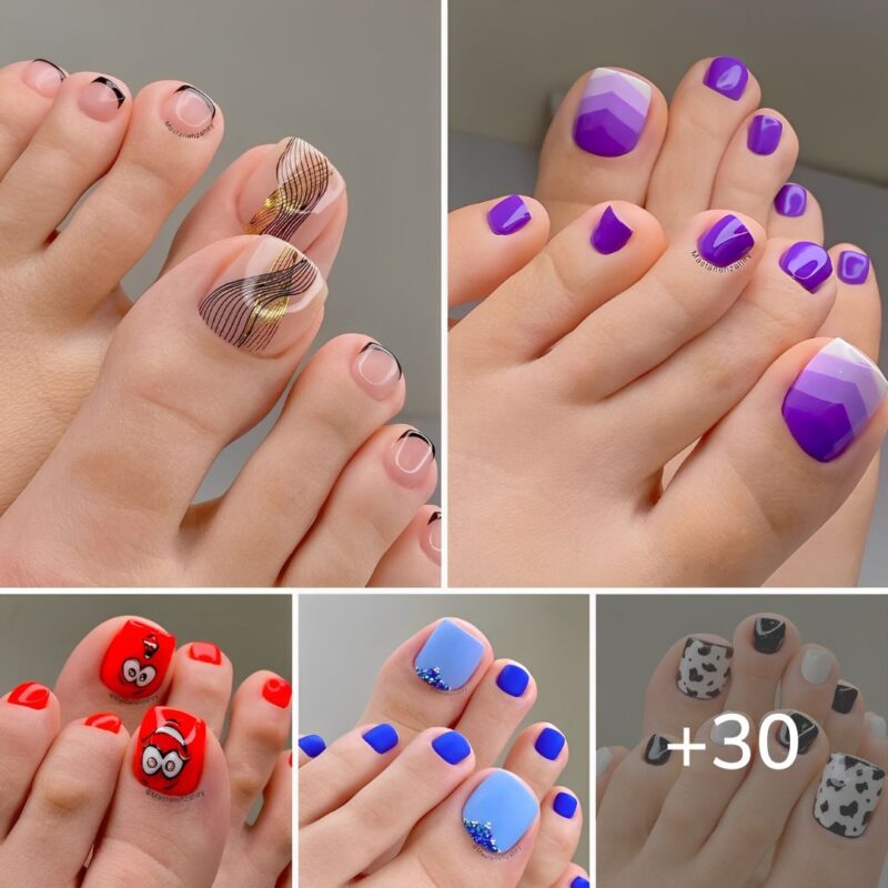 30 Cute Summer season Toe Nail Designs To Make Your Toes Lovable