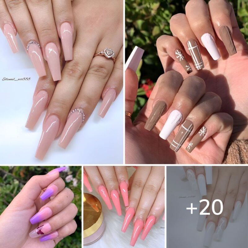 20+ Comfy Coffin Nails to Encourage You