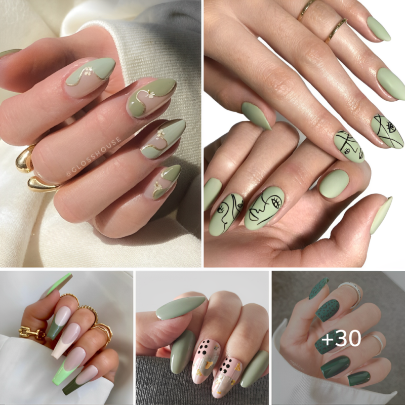 Sage Inexperienced Nails That Are Value Swooning Over