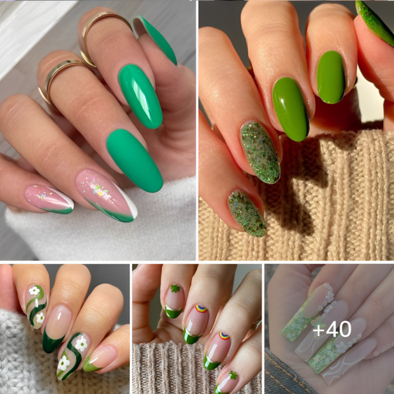 45+ St. Patrick’s Day Nails That Will Carry You Good Luck