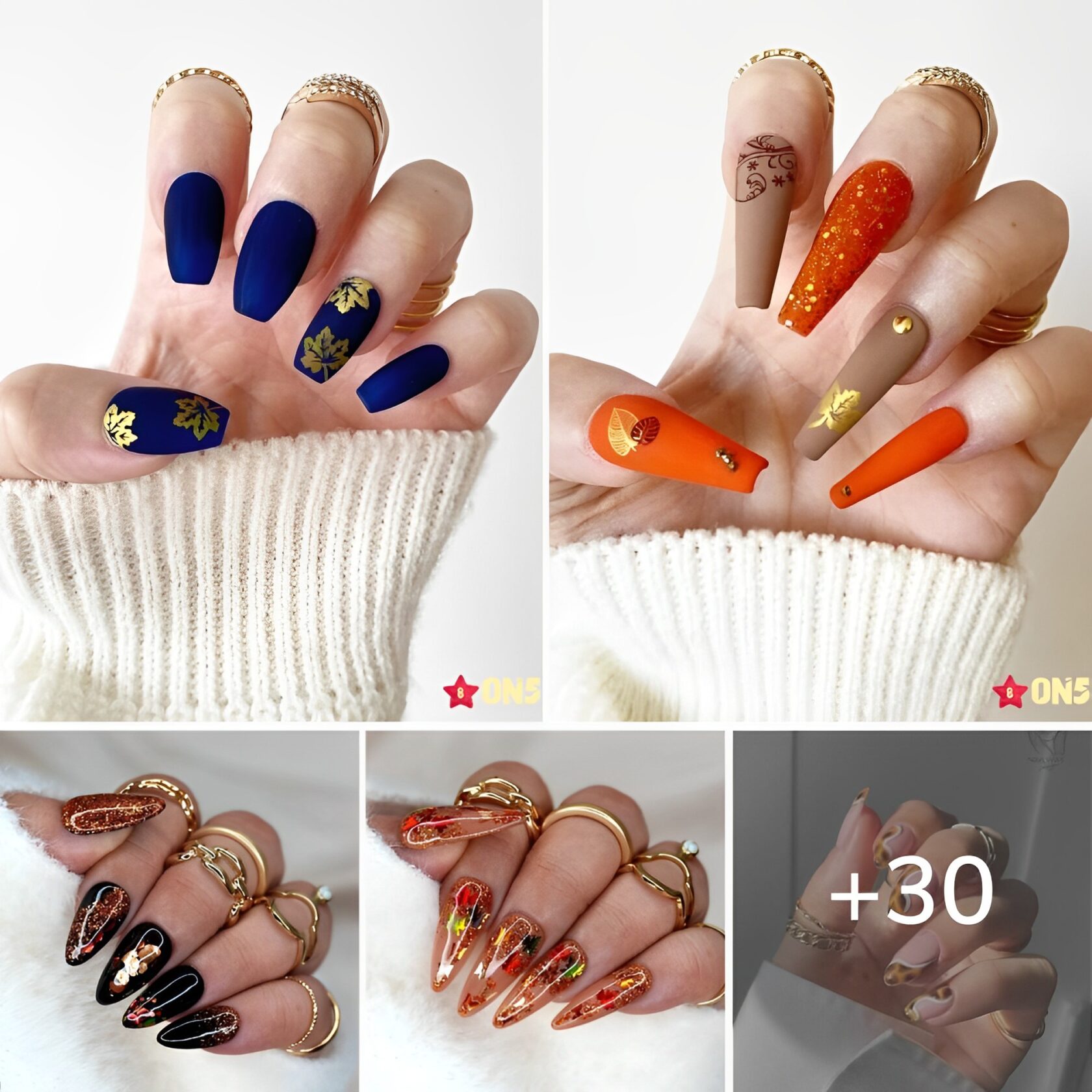 A Stunning Autumn Manicure With 30 Gorgeous Fall Nails