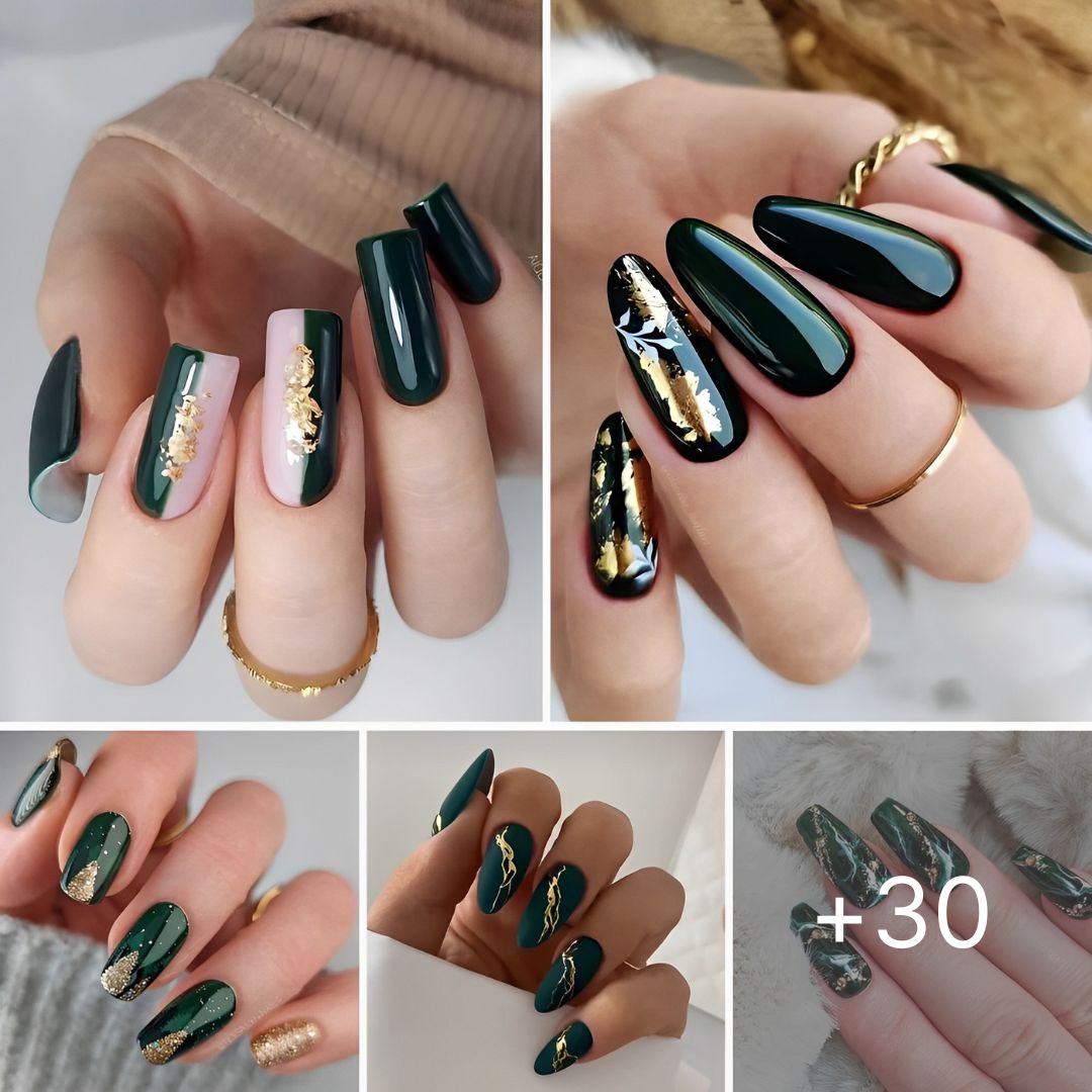 Attraction Everyone With These 30 Breathtaking Fancy Emerald Inexperienced Nails