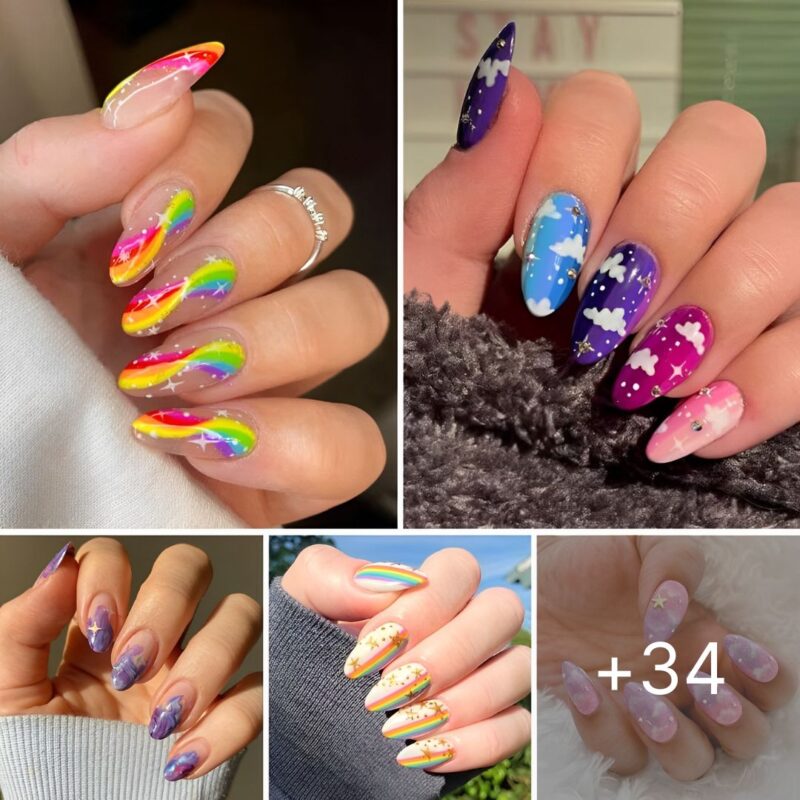 Maintain The Sky In Your Hand With 34 Mesmerizing Star Nail Concepts