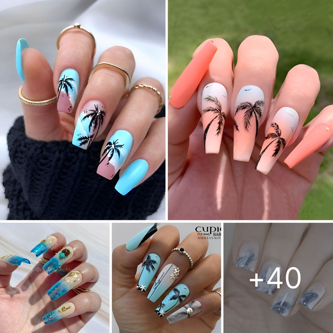 40+ Trip Nail Artwork Concepts Excellent For A Seaside Summer time Vacation