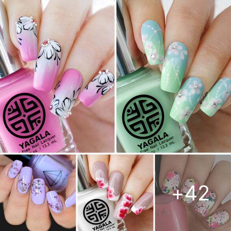 42 Tremendous Fairly Flower Nail Designs To Copy