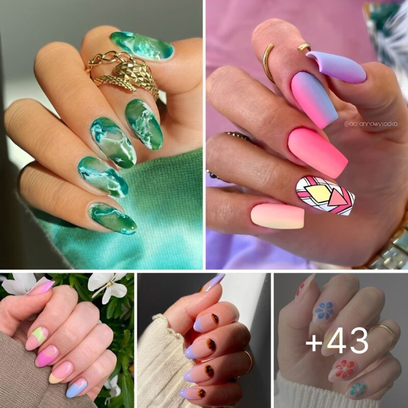 43 Cute Brief Acrylic Nails Designs you’ll Need to Attempt