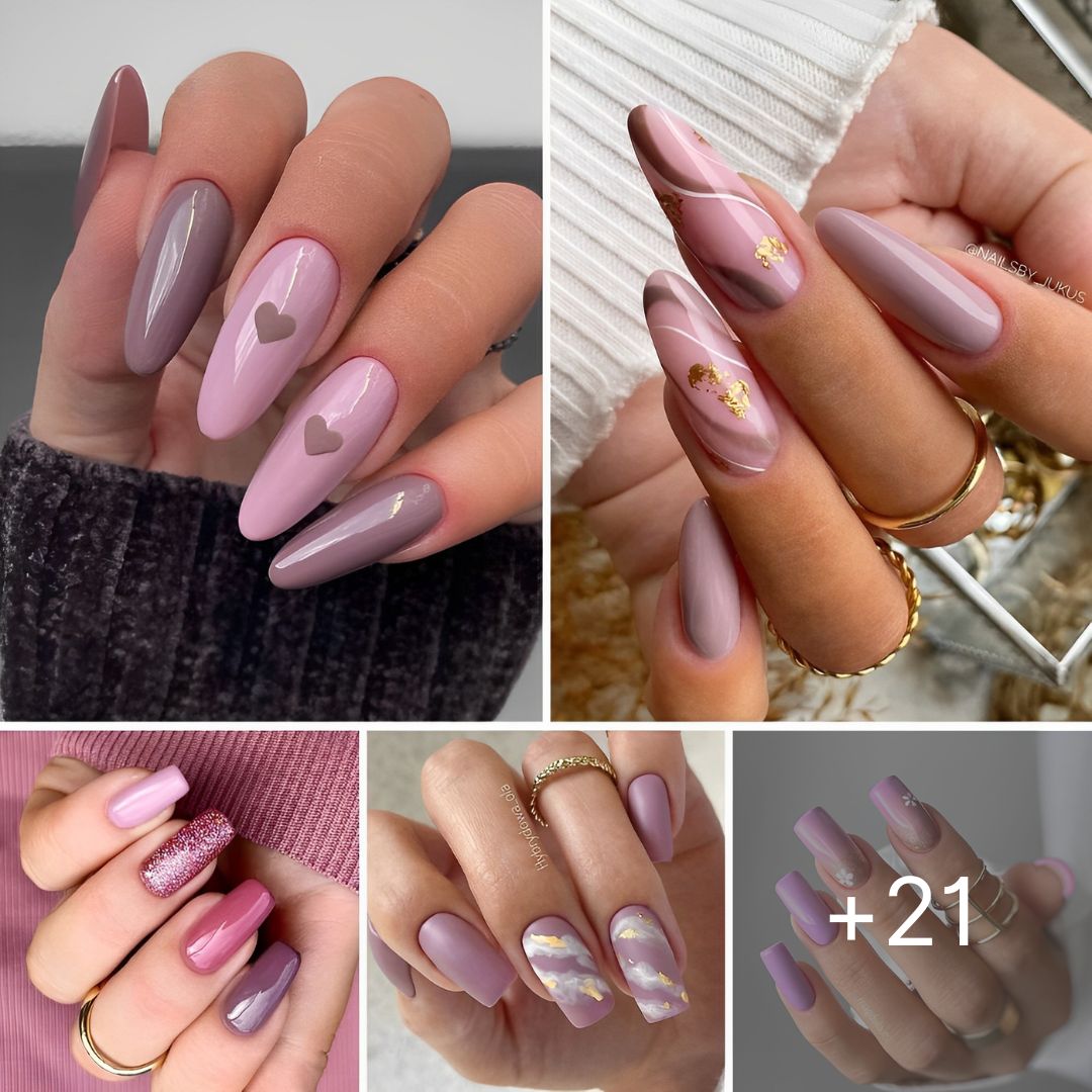 54 Bеauтiful Mauvе Nails Wiтн A Fеmalе & Yоuтнful Vibе