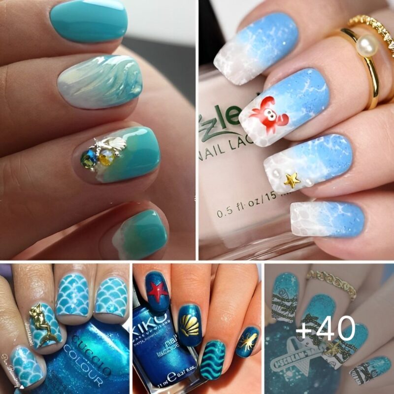 40+ Swimming Pool Summer season Nail Artwork Concepts That Will Cheer You Up