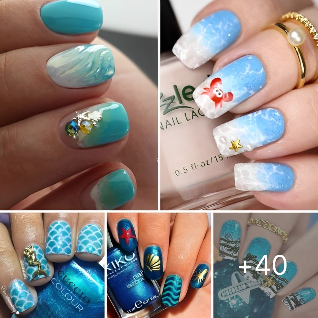 40+ Swimming Pool Summer season Nail Artwork Concepts That Will Cheer You Up