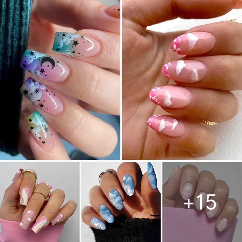 What Are Cloud Nails? Discover If You Can Mirror The Sky Onto Your Manicure!