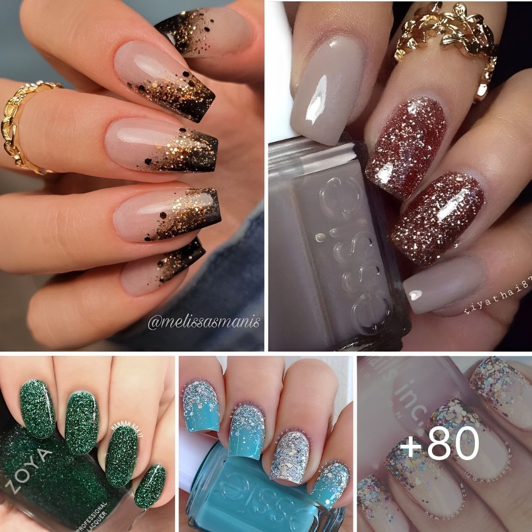 80 Pictures: Fabulous Methods to Put on Glitter Nails Like a Boss