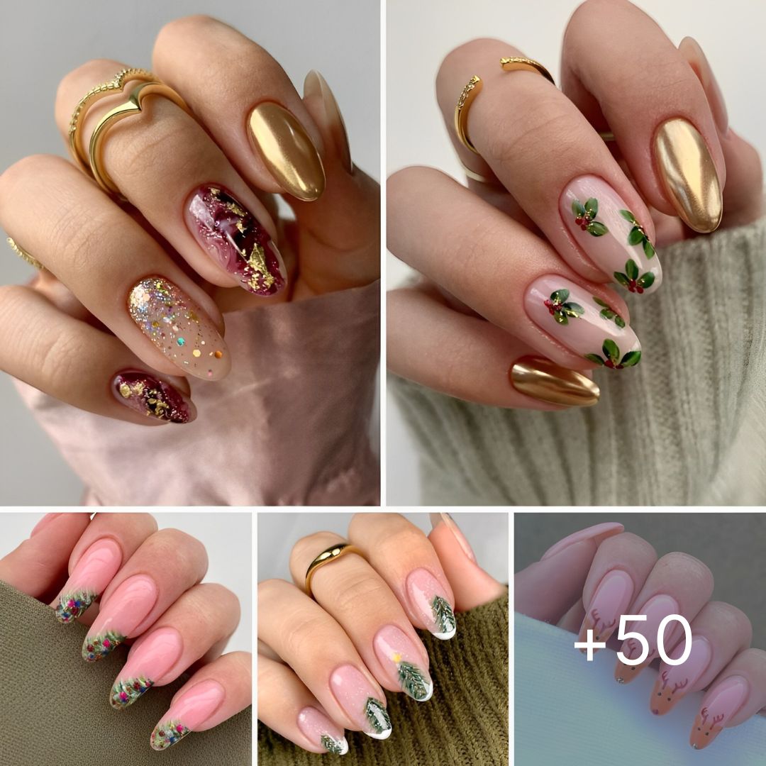 50 Finest Nails To Get Glitzy For The Holidays