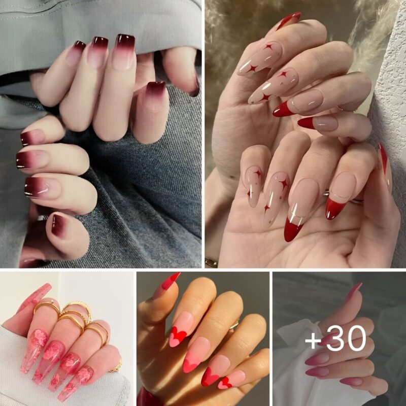 30+ Crimson Manicure Of 2025 That Make You Intriguing Women