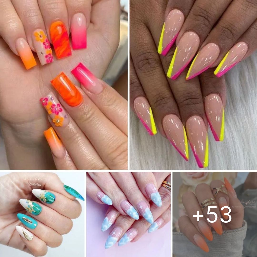 53+ Stylish Summer time Nail Colours You Need To Copy 2025