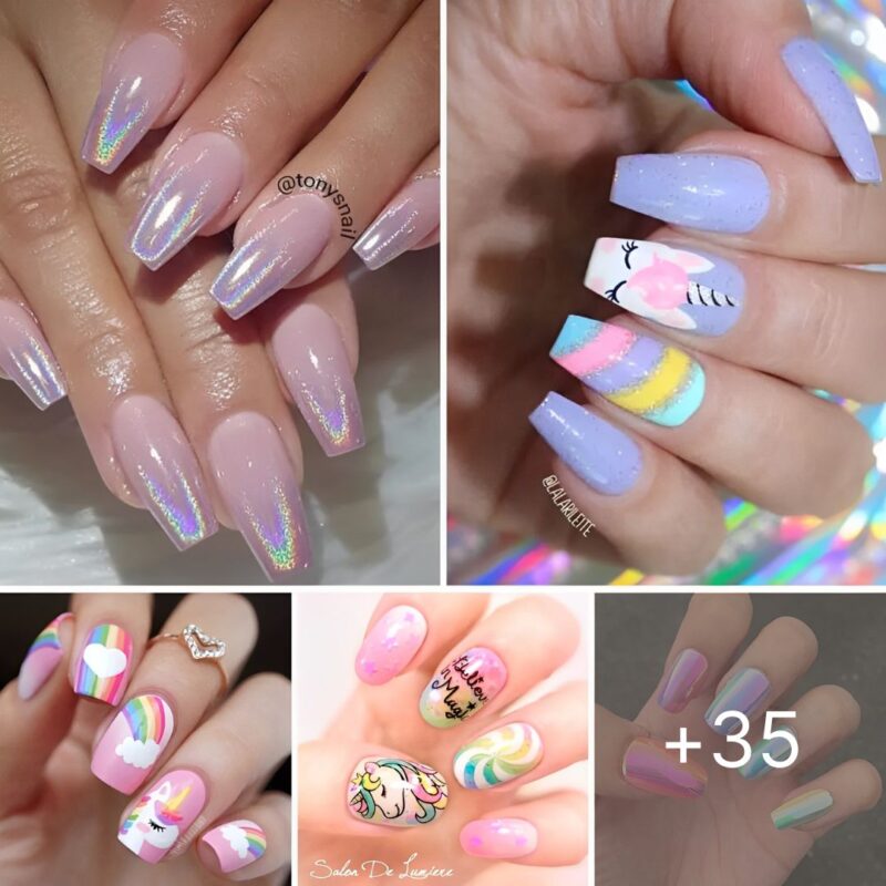 35+ Magical Unicorn Nails To Attempt Proper Now