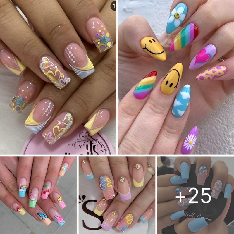Nails with Drawings 55+ Unmissable Concepts
