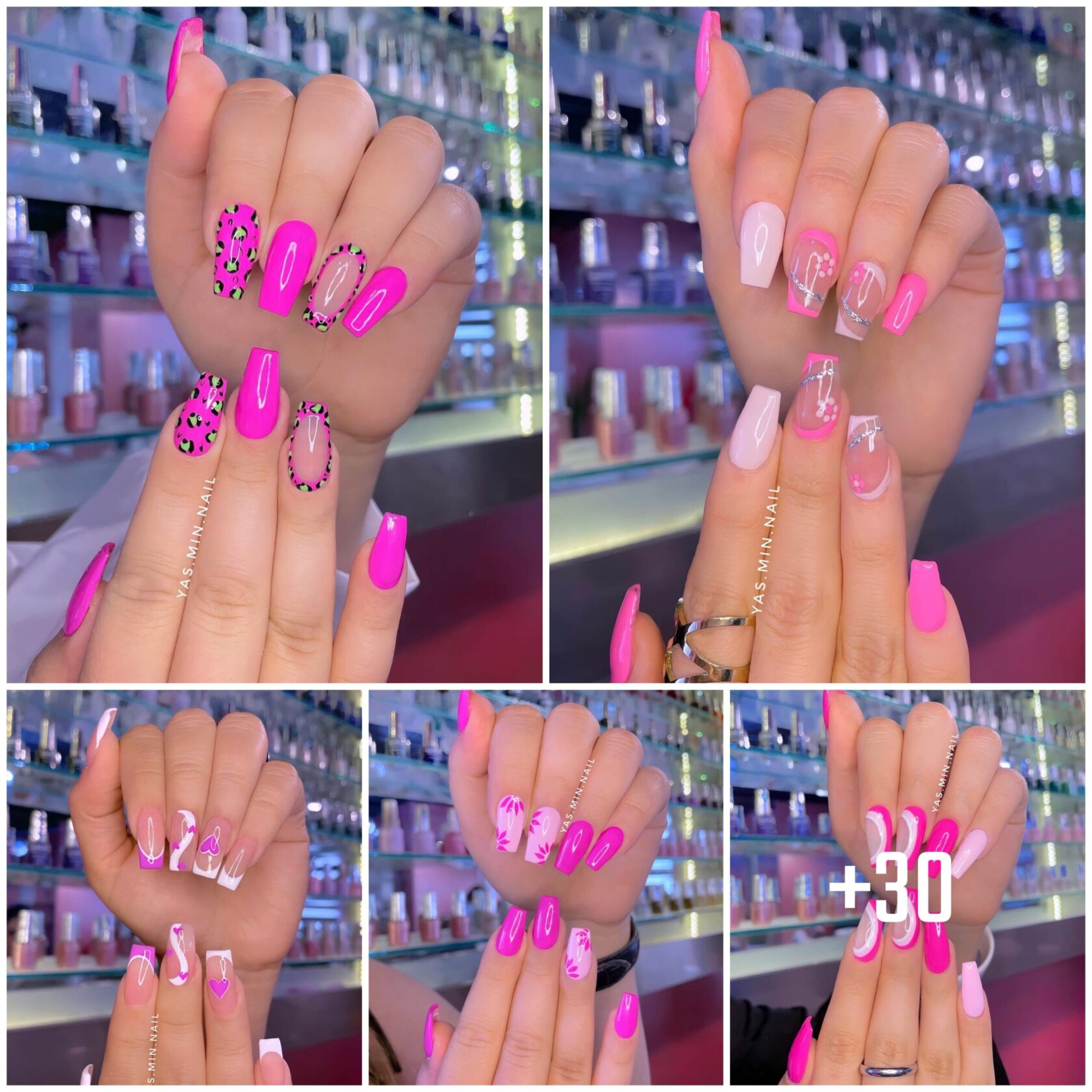 Adorable Pink Nail Inspiration: A Collection of Charming Polishes
