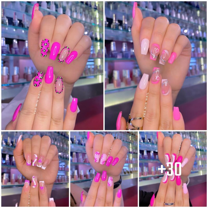 Adorable Pink Nail Inspiration: A Collection of Charming Polishes