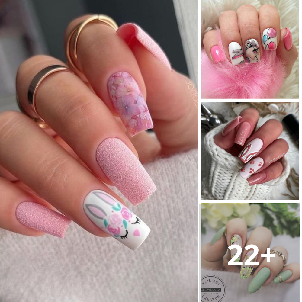 65+ Lovable Bunny-Impressed Nail Artwork Concepts for the Easter Vacation