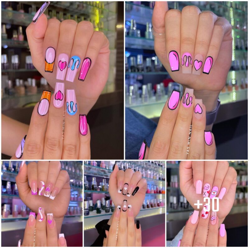 Stylish and Romantic: Stunning Quick Nail Inspirations for Valentine’s Day 2024