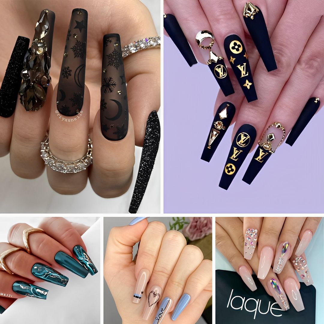 Creative Ideas For Long Nail Art Designs To Try Today