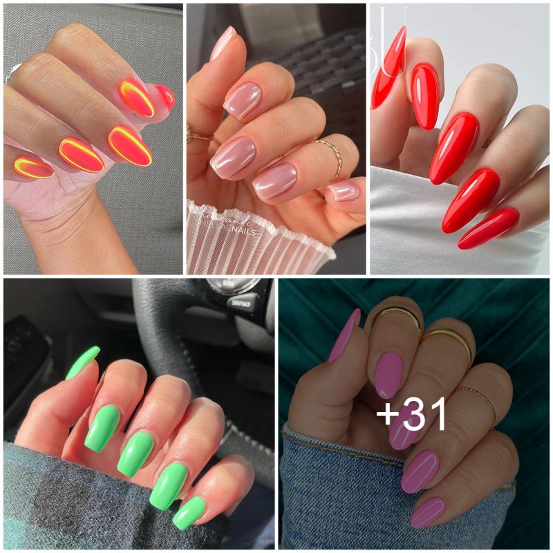 62 Summer Nail Color Ideas To Wear While You’re On Vacation