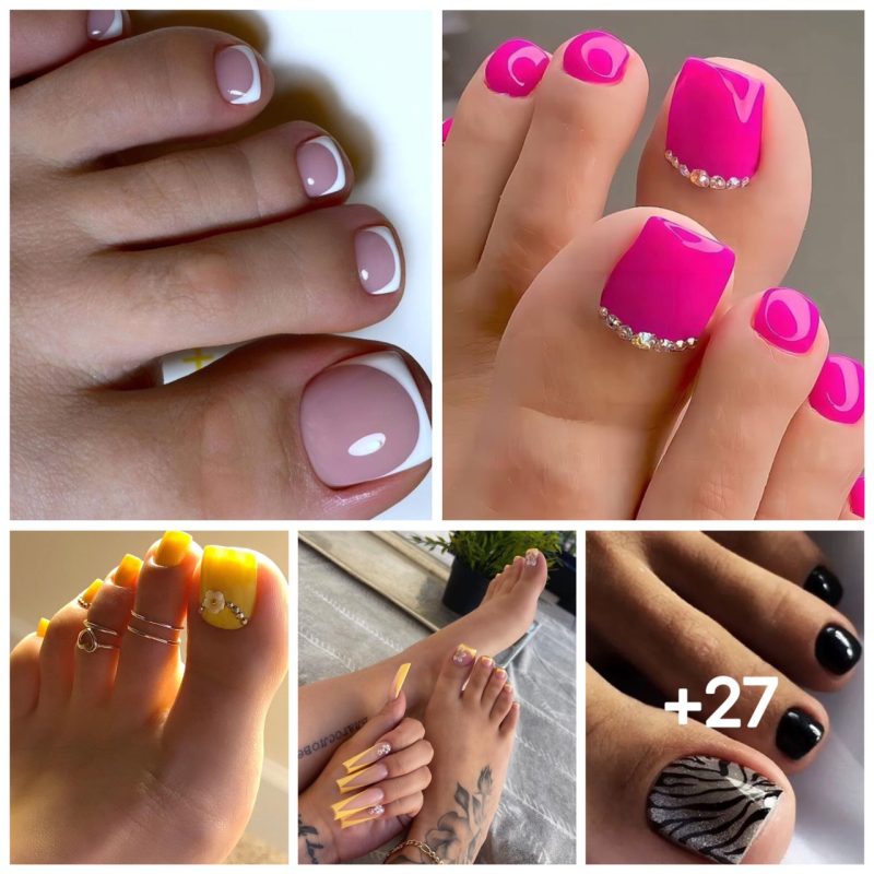 38 mɑgníficos dιseños de uñɑs de Ɩos ρies ρara tᴜ look ideal