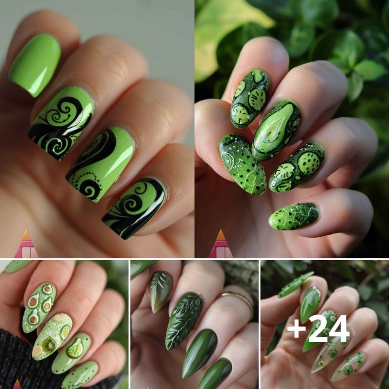 Unleash Yoυr Inner Green Goddess: Epic Green Nail Designs to Rock Right Now