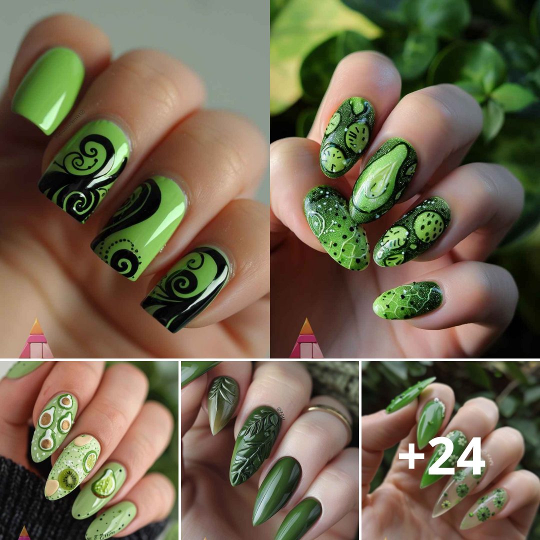 Unleash Yoυr Inner Green Goddess: Epic Green Nail Designs to Rock Right Now