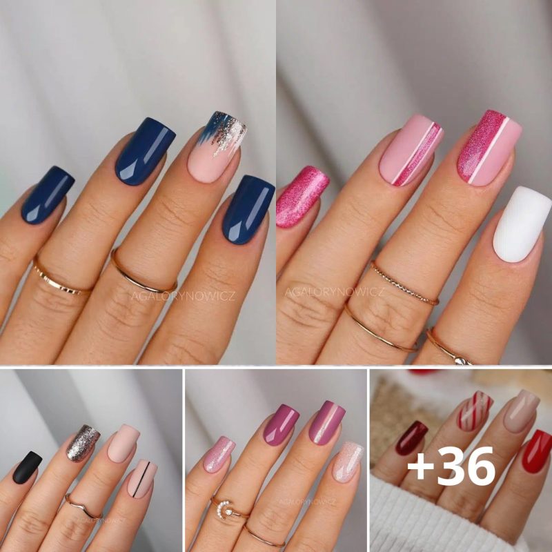 Siмple Bυt Pretty Short Sqυare Nails