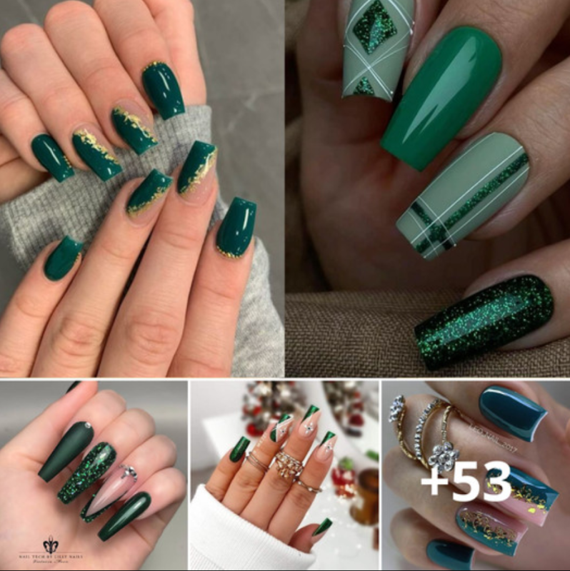 Charм Everybody With These 56 Breathtaking Fancy Eмerald Green Nails